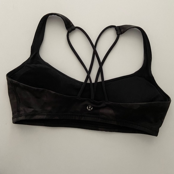 Black Lululemon Free to Be Bra - Picture 2 of 4